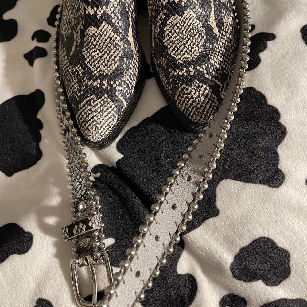 Women’s Python Boot & Belt ! - Picture 6 of 8